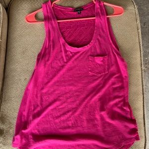Pink tank top, worn a few times.
